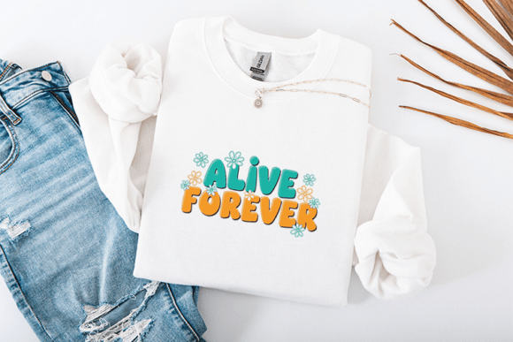 Alive Forever Graphics: A Bold T-Shirt Design for Easter