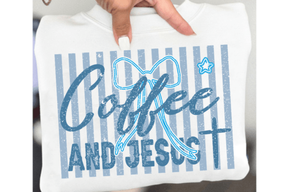 Coffee and Jesus SVG, Coffee PNG: Perfect for T-Shirt Designs and Graphics