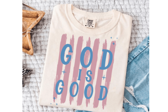 God is Good PNG Svg: A Perfect Fit for Preppy Christian T-Shirt Designs