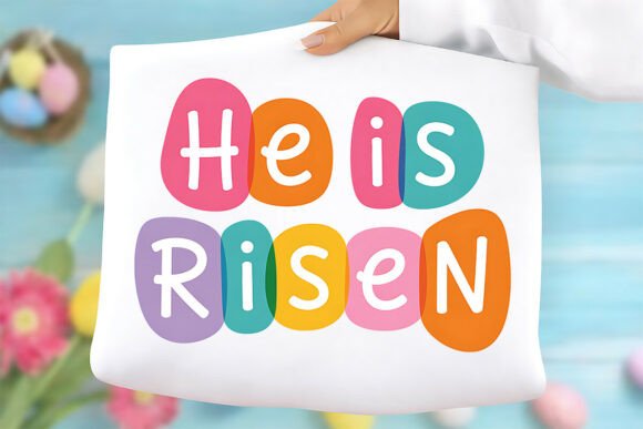 He is Risen Png: A Versatile Graphic for T-Shirt Designs