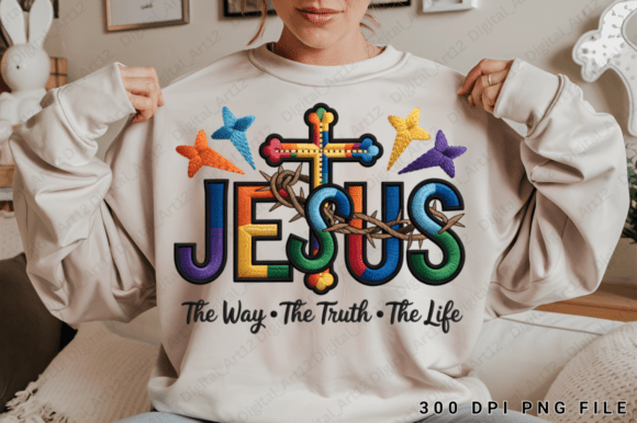 Jesus Cross PNG: A Versatile Graphic for T-Shirt Designs