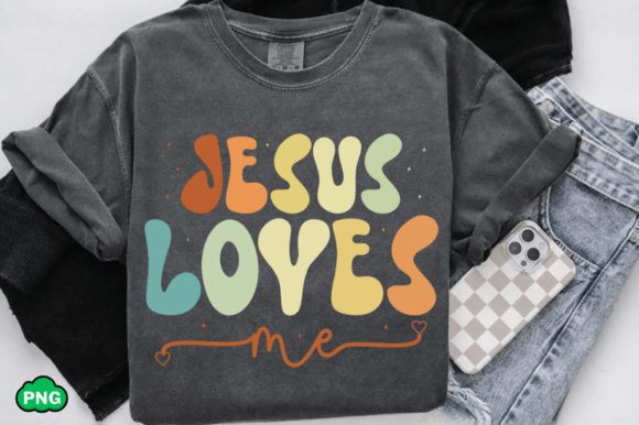 Jesus Loves Me SVG: Perfect for Christian Kids T-Shirt Designs