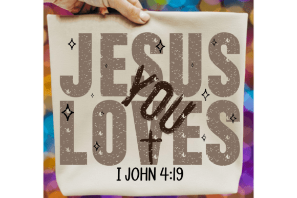 Jesus Loves You SVG: Perfect Graphics for T-Shirt Designs