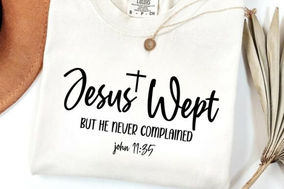 Jesus Svg, Bible Verse Shirt Png for T-Shirt Designs