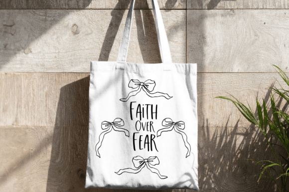 Review: Faith Over Fear Svg for T-Shirt Designs & Graphics